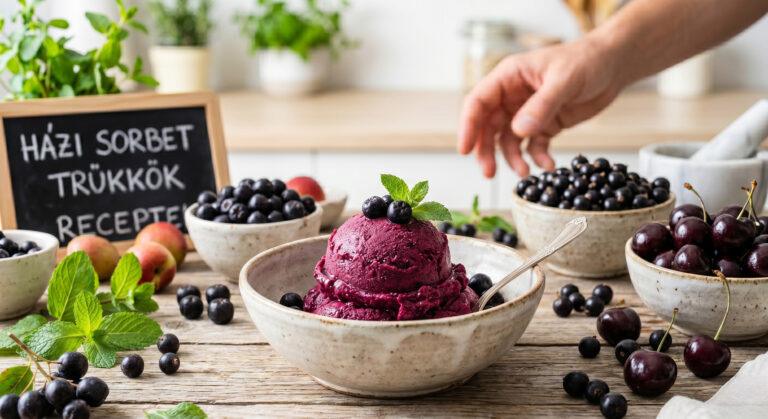 Házi sorbet receptek