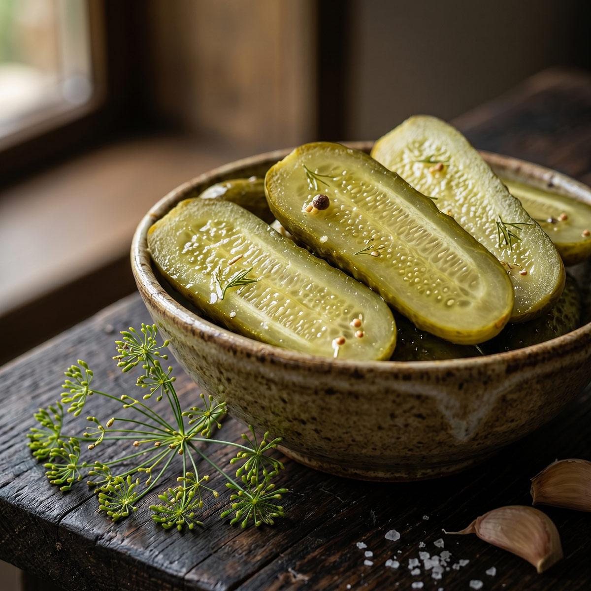 Egy tál kovászos uborka Egy tál kovászos uborka