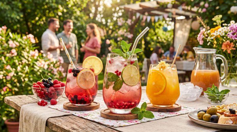 Hűsítő nyári koktélok és limonádék gyümölcslevekből